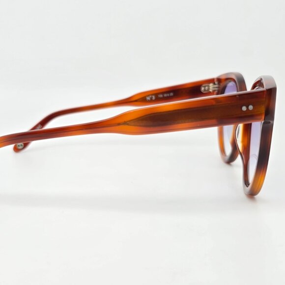 Garrett Leight x Thierry Lasry No. 3 703 Havana Frame Blue Gradient Sunglasses